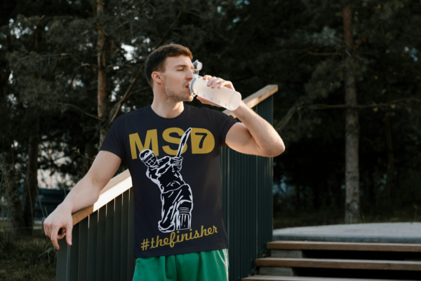 Print Holic MSD The Finisher Printed Black T-Shirt - Image 3