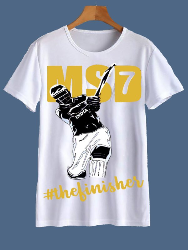 Print Holic MSD The Finisher Printed Black T-Shirt - Image 4